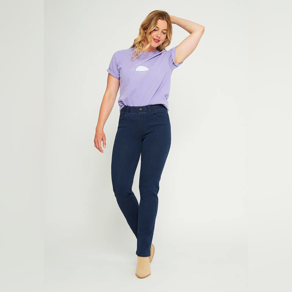Betabrand Pull On Jeans Size Small Petite